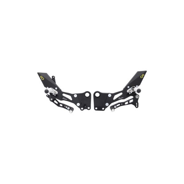 Lightech Fußrastenanlage KTM RC 125 / 200 / 390 2017-2020