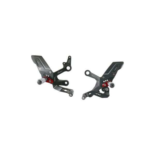Lightech Fußrastenanlage R Type KTM 790 / 890 Duke mit ABE