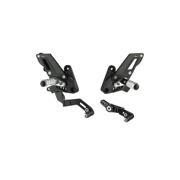 Lightech Fußrastenanlage Yamaha MT-09 / MT-09 SP 2021- / Tracer 9|GT / XSR 900 GP mit klappbaren Rasten und ABE !
