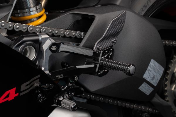 Fußrastenanlage Gilles Tooling FXR für Ducati Panigale V4/S/SP2 (2021-2024)