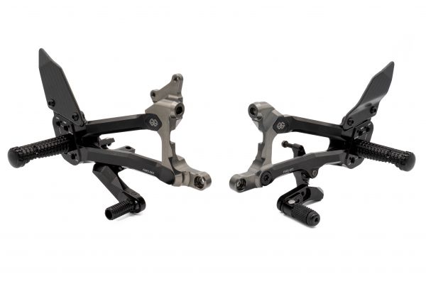 Fußrastenanlage Gilles Tooling FXR für Ducati Panigale V4/S/SP2 (2021-2024)