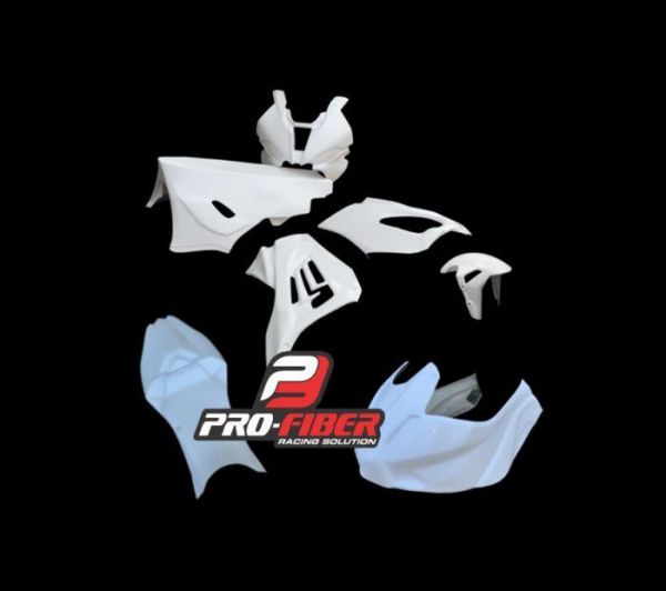 BMW S 1000RR 2019-  PRO-FIBER GFK Race Verkleidung mit FOAM/SBK Race Sitzeinheit