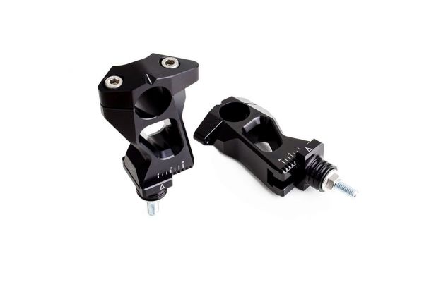 GILLES 2DGT verstellbare Lenkerböcke schwarz passend für Yamaha MT 09 Tracer 2014-2017 und  Tracer 900 2018-2020