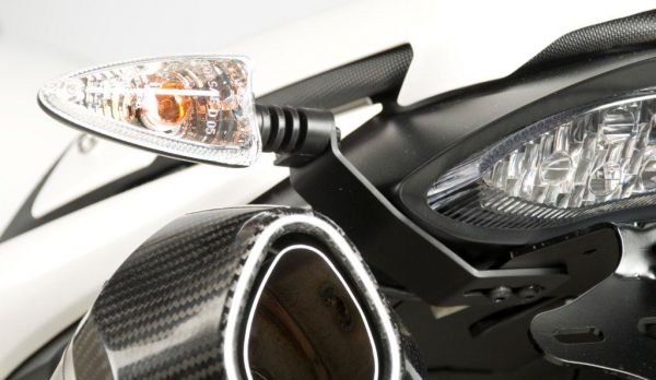 R&G Racing Kennzeichenhalter Triumph Speed Triple 2011 bis 2015 Blinker Adapter