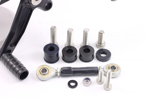 MG Biketec Fussrastenanlage mit ABE für KTM 1290 Superduke 2014 - 2016