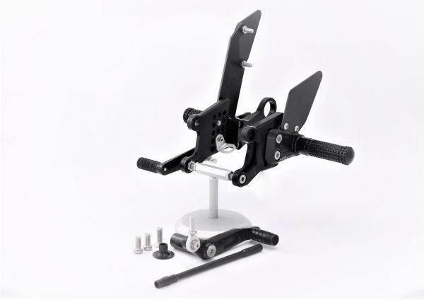 MG BIKETEC Rennsport-Fussrastenanlage / Rastenanlage / Fußrastenanlage ohne ABE für Honda CBR 1000 RR / SP ab 2017-2019