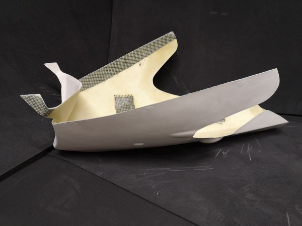 Yamaha YZF 750R / 1995 - 1997 Sebimoto Unterteil geschlossen / Lower part close