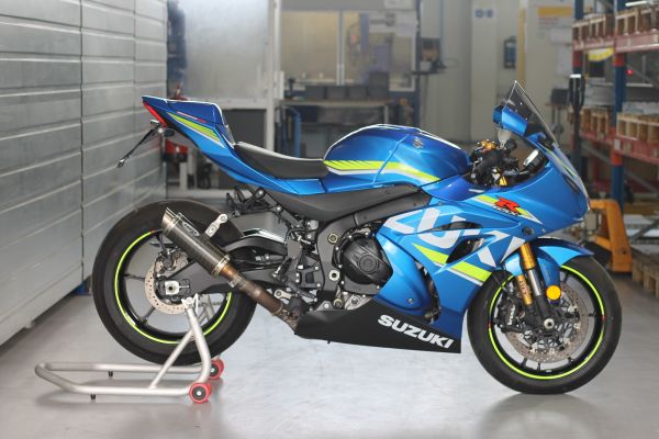 MG Biketec Fußrastenanlage Suzuki GSX-R1000 ab 2017 mit ABE, gültig in D - A - CH