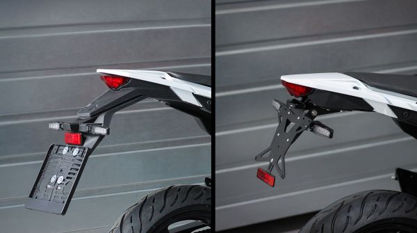 MG Biketec Kurzer Kennzeichenhalter KTM 125 | 390 Enduro / SMC-R 2025- | 390 Adventure R|X 2025-