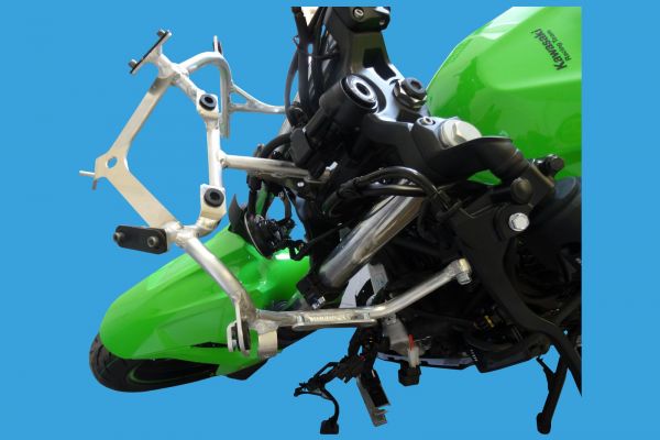 Kawasaki ZXR 400 ab 2018 Motoholders Alu Verkleidungshalter SERIE für Serieninstrumente fairing holder