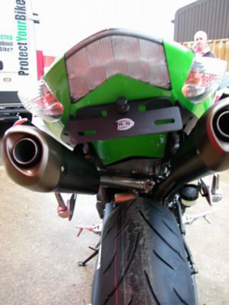 R&G Racing Kennzeichenhalter Kawasaki ZX 10 R 2006 bis 2007 licence plate holder