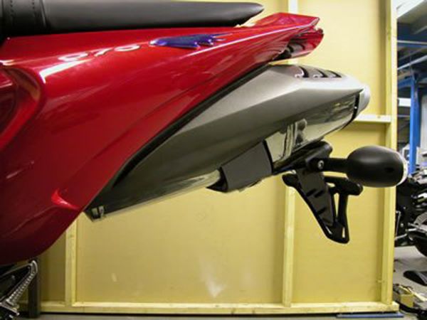 R&G Racing Kennzeichenhalter Triumph Daytona 675 2006 bis 2012 licence plate holder