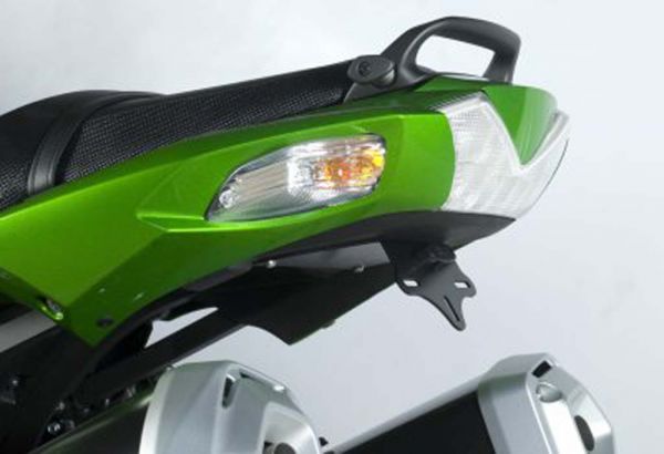 R&G Racing Kennzeichenhalter Kawasaki ZX 14 und ZZR 1400 2006 bis 2011 licence plate holder