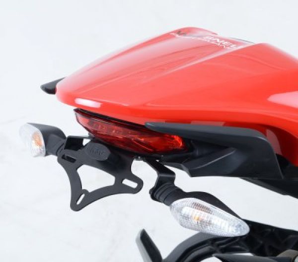 R&G Racing Kennzeichenhalter Ducati Monster 821 2014 bis 2017 und 1200 2014 bis 2016 licence plate holder