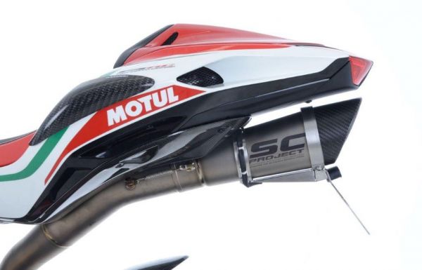 R&G Racing Kennzeichenhalter MV Agusta F4 1000 RC ab 2015 mit SC Project Auspuff licence plate holder