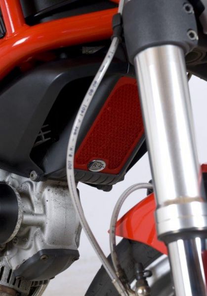 R&G Kühlergitter Ölkühler "RED" Ducati Monster 795 / 796