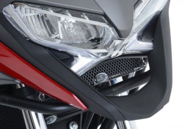 Honda Crossrunner ab 2015 R&G Kühlergitter Ölkühler schwarz oder silber radiator grille oil cooler black or silver