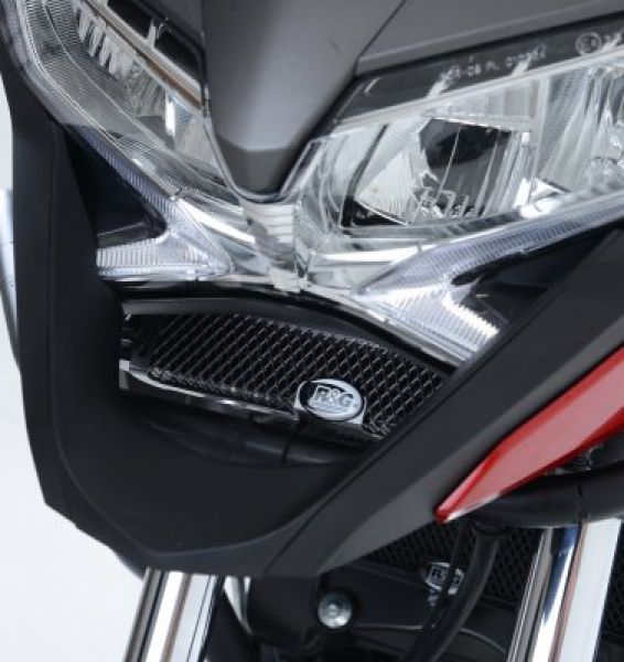 Honda Crossrunner ab 2015 R&G Kühlergitter Ölkühler schwarz oder silber radiator grille oil cooler black or silver