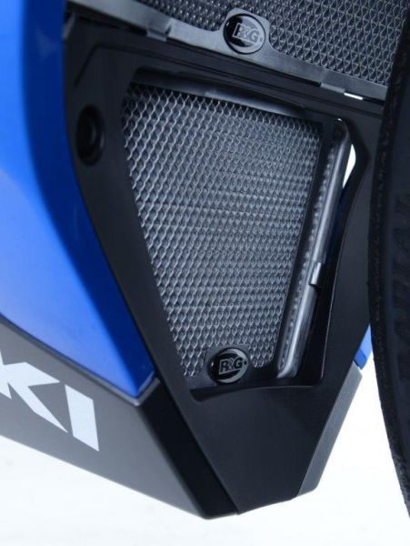 Suzuki GSX-R 1000 ab 2017 R&G Kühler und Ölkühler Schutz Set schwarz oder silber radiator and oil cooler protection set black or silver