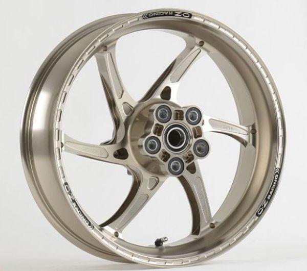 OZ Gass RS-A Aluminium Satz in titanfarben für Kawasaki ZX10R Ninja, 2011-2015