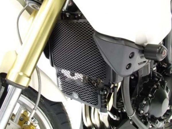 Triumph Tiger 1050 ab 2007 R&G Kühlergitter Set Wasser und Öl schwarz radiator grille set water and oil black