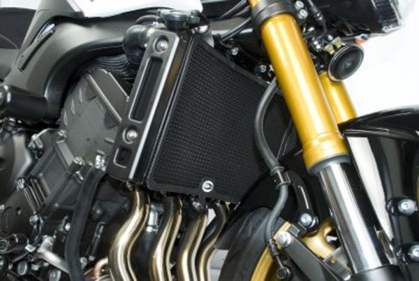 Yamaha FZ 8 und FZ Fazer 1000 ab 2006 GT R&G Kühlergitter Wasserkühler schwarz water radiator grilles black