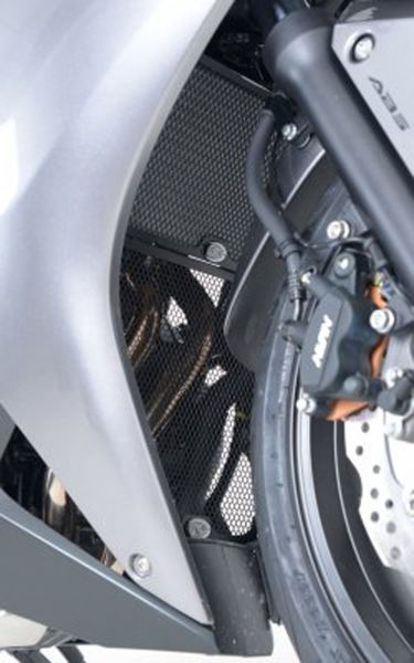 Honda CBR 500 R ab 2013 und CB 500 F ab 2019- R&G Kühlergitter Wasserkühler schwarz water radiator grilles black