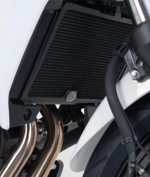 Honda CB 500 F 2013 bis 2015 un X ab 2013 R&G Kühlergitter Wasserkühler schwarz water radiator grilles black
