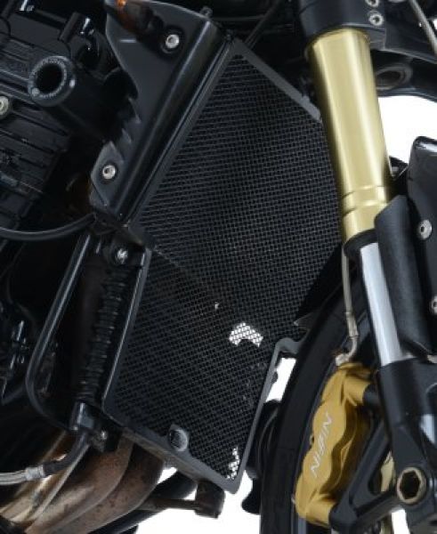 Triumph Speed Triple 2005 R&G Kühlergitter Set Wasser und Öl schwarz oder silber radiator grille set water and oil black or silver