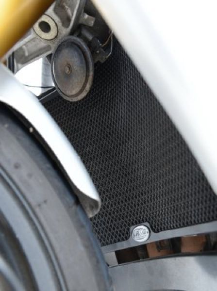 R&G Kühlergitter Wasserkühler Kawasaki ZX-6 RR / 636 2003-2004 schwarz oder silber water radiator grilles black or silver