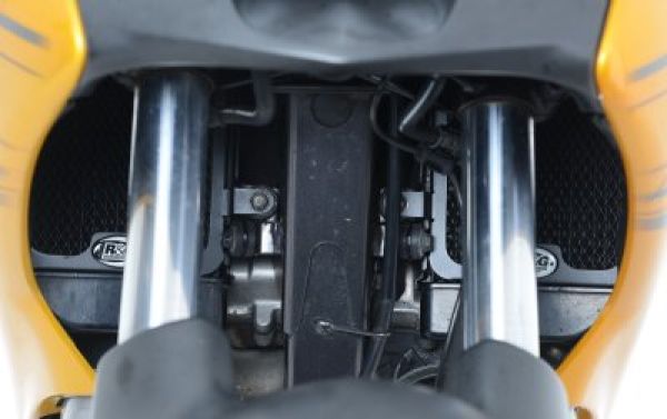 Honda XL 700 V Transalp ab 2008 R&G Kühlergitter Wasserkühler schwarz water radiator grilles black
