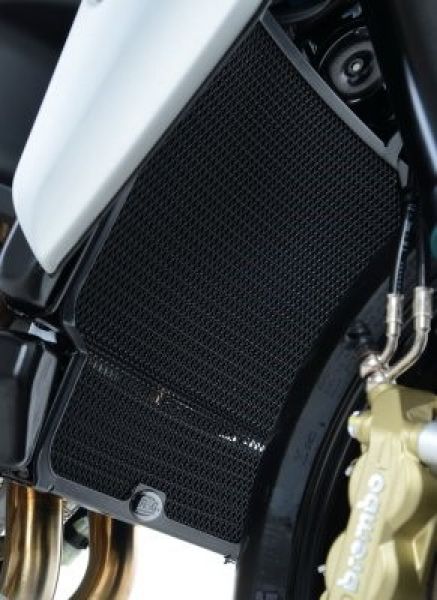 MV Agusta Rivale 800 ab 2014 R&G Kühlergitter Wasserkühler & Öl schwarz oder silber Water cooler & oil black or silver