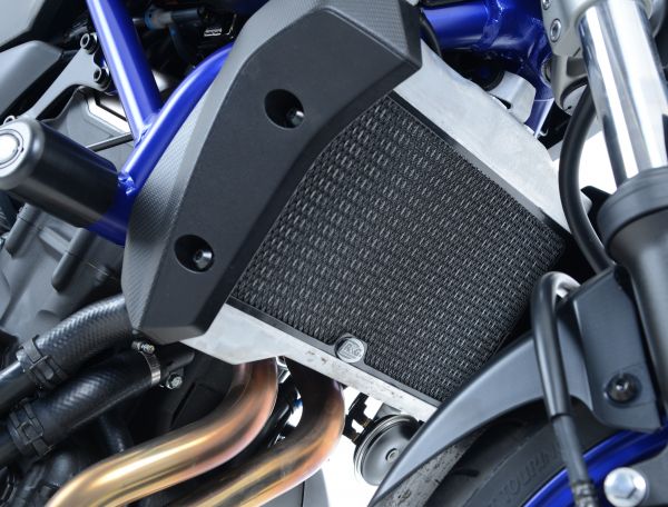 Yamaha MT-07 Motocage und XSR 700 ab 2014 R&G Kühlergitter Wasserkühler schwarz oder silber water radiator grilles black or silver