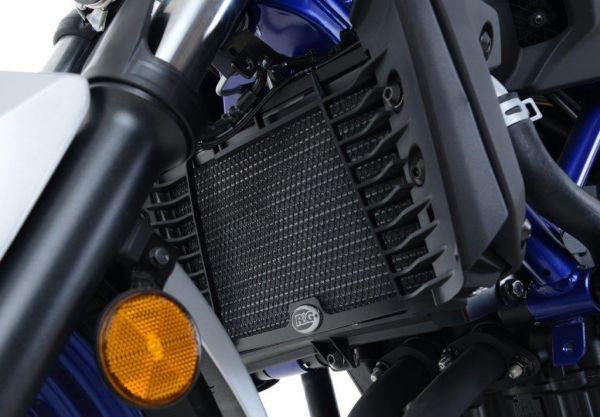 Yamaha YZF-R25 YZF-R3 MT-25 MT-03 ab 2014 R&G Kühlergitter Wasserkühler schwarz oder silber water radiator grilles black or silver