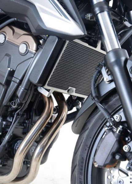 Honda CB 500 F 2016-2018 R&G Kühlergitter Wasserkühler schwarz water radiator grilles black