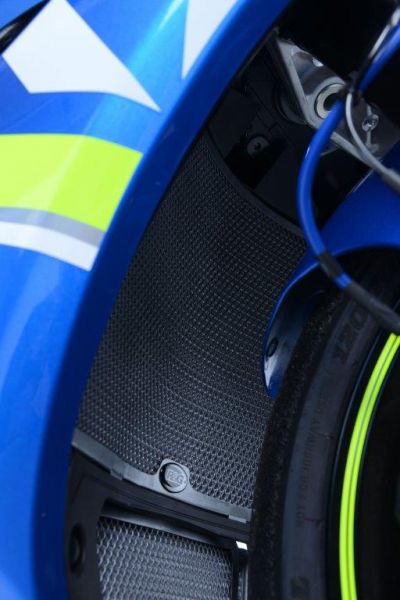 Suzuki GSX-R 1000 ab 2017 R&G Kühlergitter Wasserkühler schwarz oder silber water radiator grilles black or silver