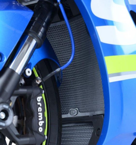 Suzuki GSX-R 1000 ab 2017 R&G Kühlergitter Wasserkühler schwarz oder silber water radiator grilles black or silver
