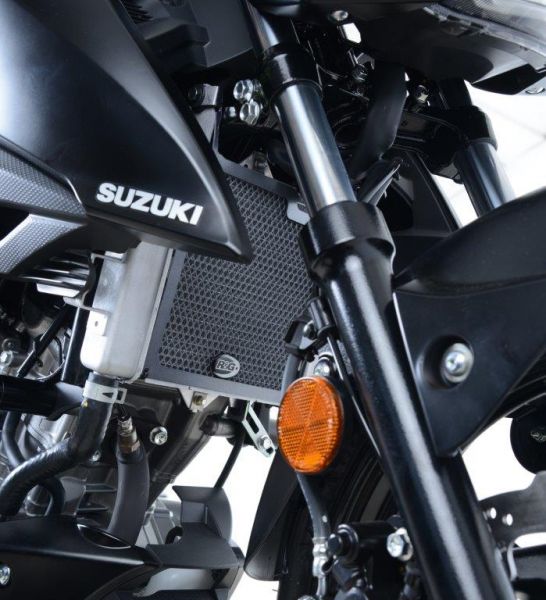 Suzuki GSX-S 125 und GSX-R ab 2017 R&G Kühlergitter Wasserkühler schwarz oder silber water radiator grilles black or silver