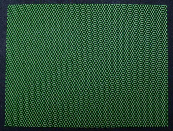 R&G Racing Kühlergitter Universal Gitter Grün 40,6 x 30,5 cm radiator grille universal green