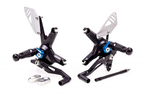 Gilles Tooling Fußrastenanlage RCT10GT Suzuki SV 650 ABS 2016 bis 2020