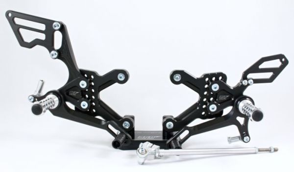 ARP Racing Fussrastenanlage Kawasaki ZX 6R Ninja 2019 2020 fußrasten ZX-6R 2019 Rear set