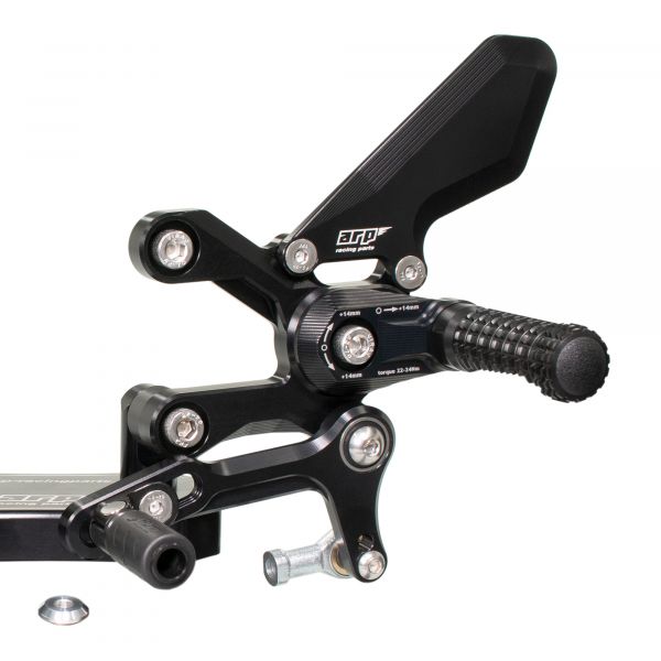 Fußrastenanlage ARP Aprilia RSV4 1000 RR/RF (18-20)  Originalschaltung