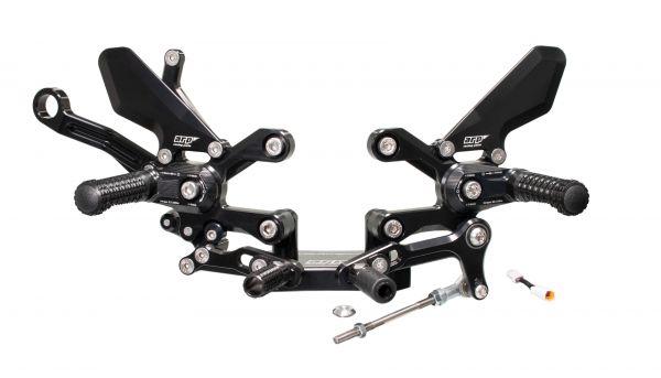 Fußrastenanlage ARP Aprilia RSV4 1000 RR/RF (18-20) Umkehrschaltung