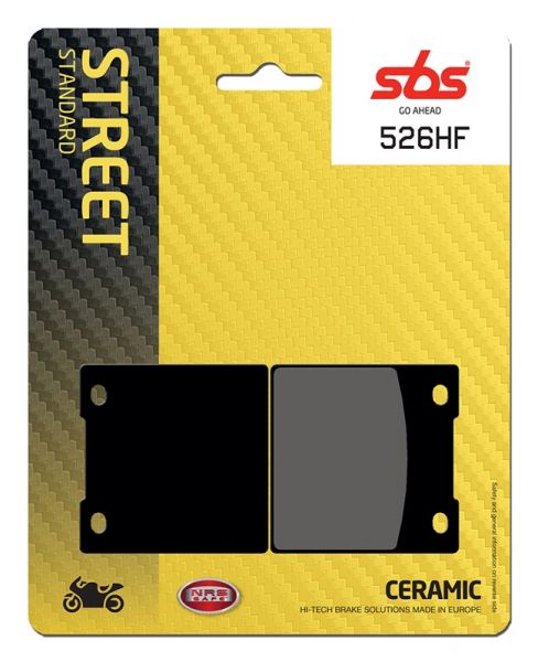 Bremsbelag SBS 526HF Street Ceramic