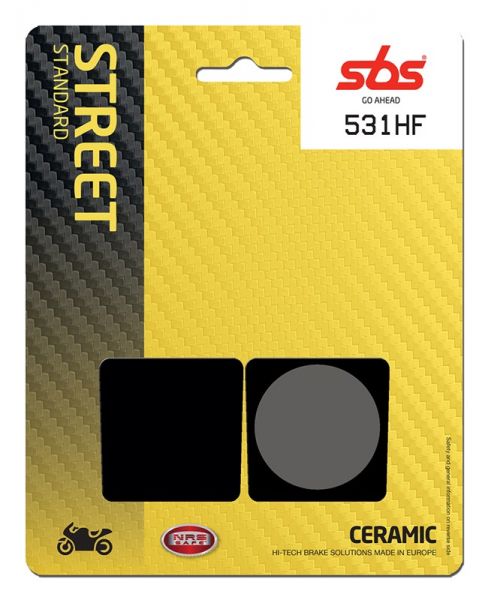 Bremsbelag SBS 531HF Street Ceramic