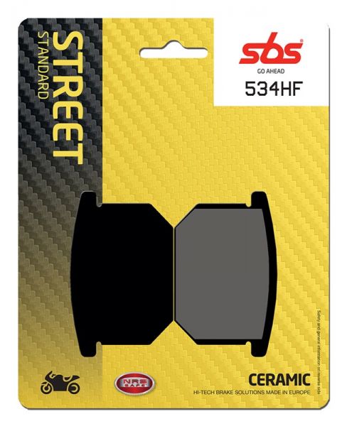 Bremsbelag SBS 534HF Street Ceramic