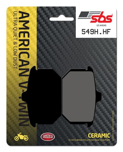 Bremsbelag SBS 549H.HF Street High Power Ceramic