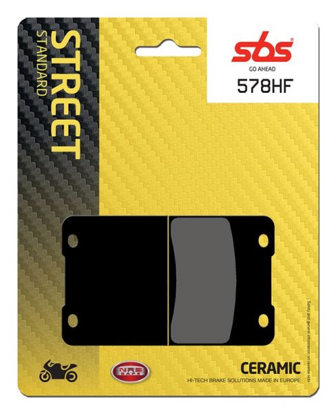 Bremsbelag SBS 578HF Street Ceramic
