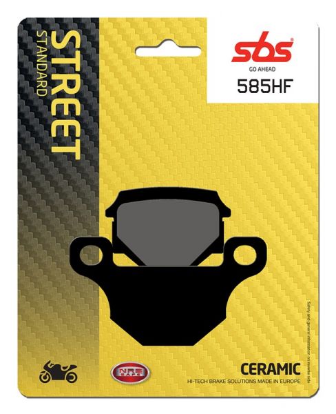 Bremsbelag SBS 585HF Street Ceramic