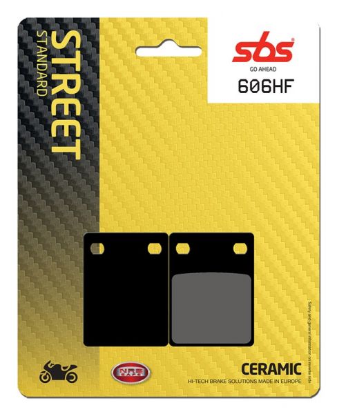 Bremsbelag SBS 606HF Street Ceramic